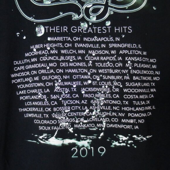 Chicago 2019 Greatest Hits Tour T-shirt Band Tee 2XL - Picture 5 of 7